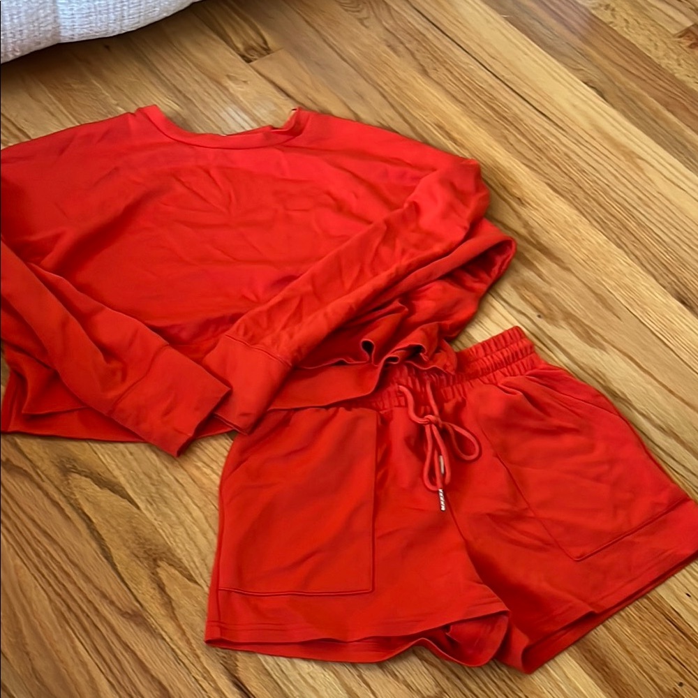 Women's Red Pajama Set
